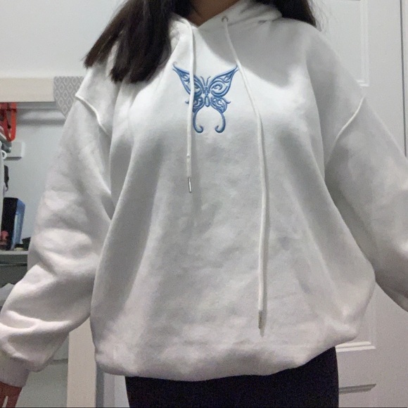 Princess Polly blue moon hoodie - Picture 2 of 2